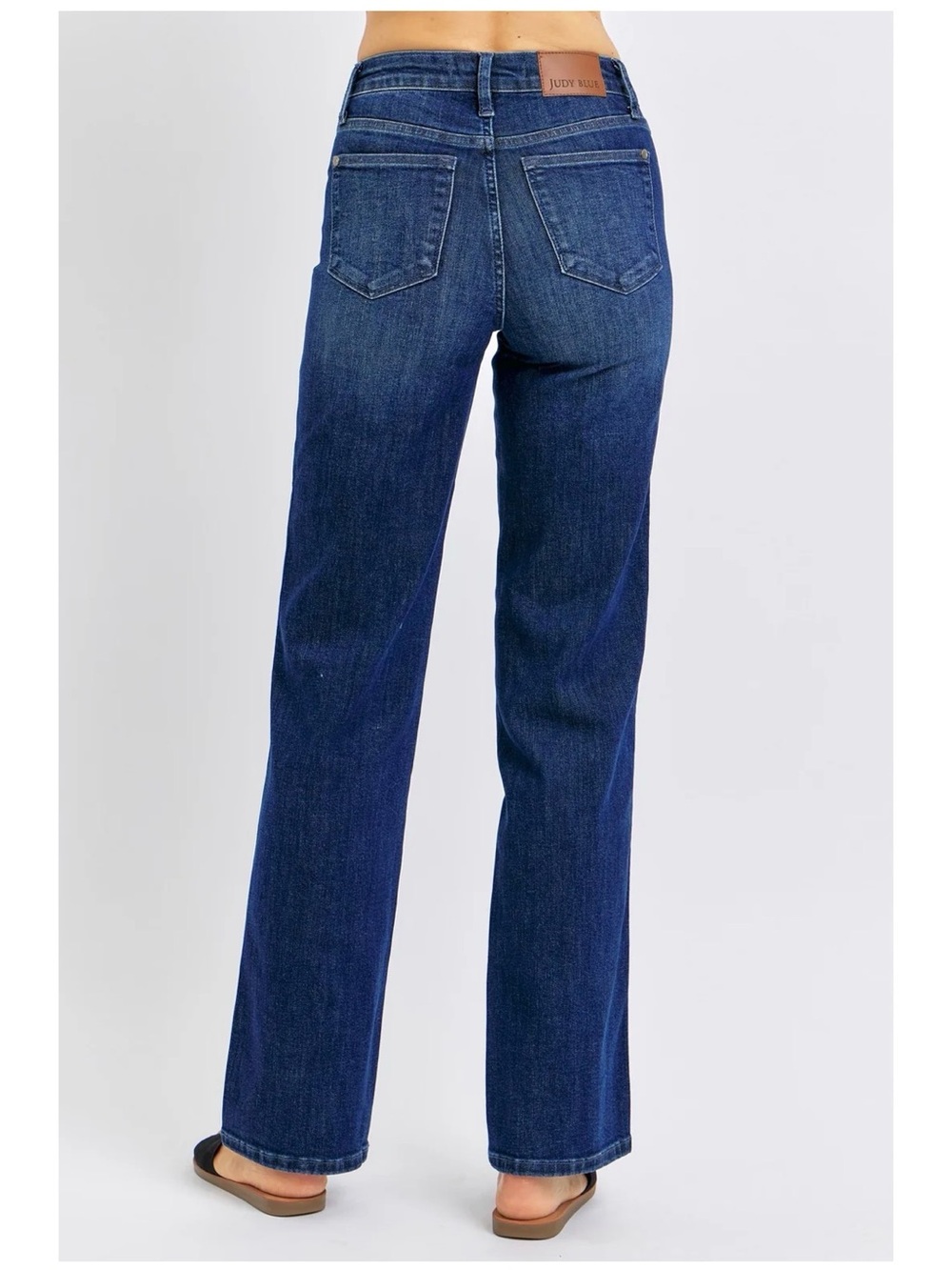 Judy Blue Dark Indigo Straight Leg Jeans